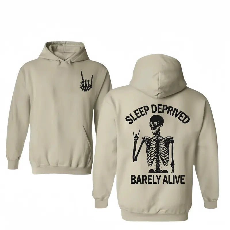 Sleep Deprived Fit Short Sleeve Outdoor Double Side - Adult & Kids T-Shirts, Sweatshirts & Hoodies apparel design preview 1