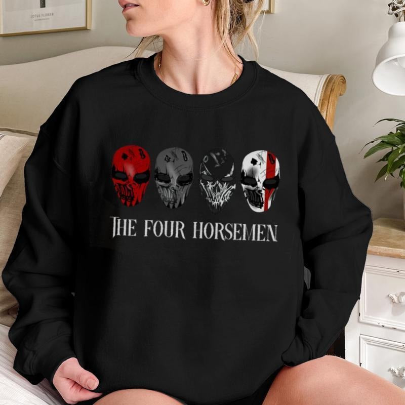 Devils Night Four Horsemen - Adult & Kids T-Shirts, Sweatshirts & Hoodies apparel design preview 1