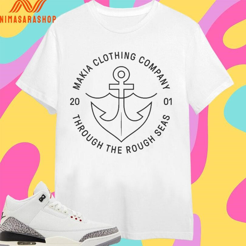 Hook Makia Clothing Company Through The Rough Seas - Adult & Kids T-Shirts, Sweatshirts & Hoodies apparel design preview 1