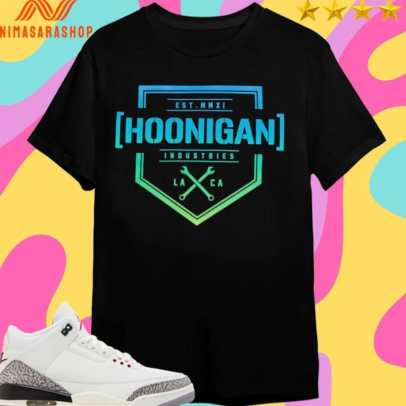 Hoonigan Industries La Ca Est Mmxi - Adult & Kids T-Shirts, Sweatshirts & Hoodies apparel design preview 1