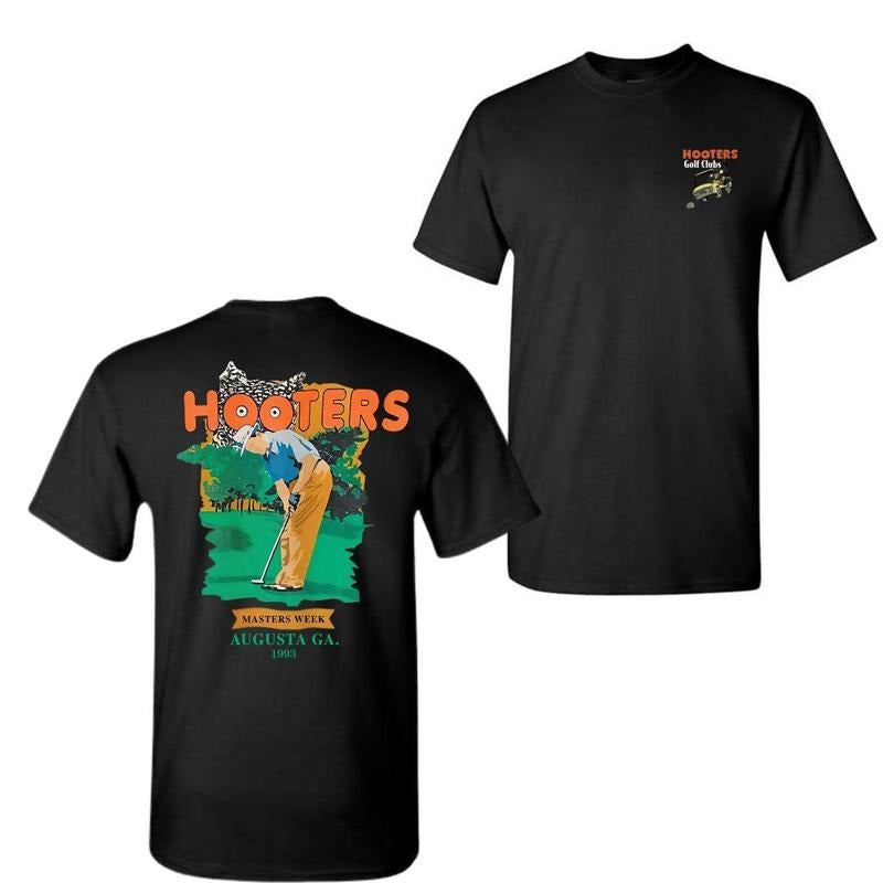 Hooters Golf Club Week 1993 2 Side Cotton - Adult & Kids T-Shirts, Sweatshirts & Hoodies apparel design preview 1