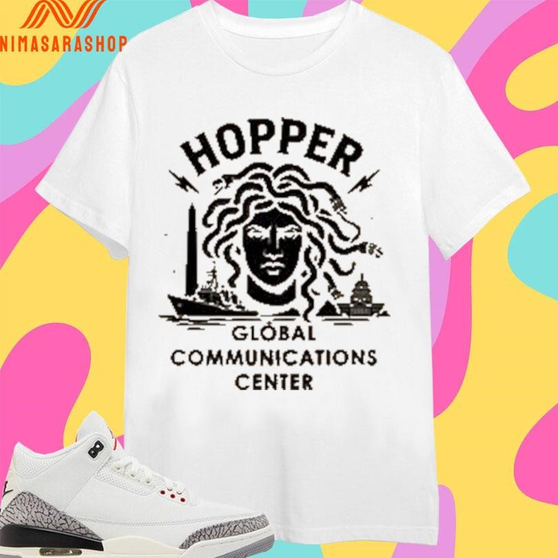 Hopper Global Communications Center - Adult & Kids T-Shirts, Sweatshirts & Hoodies apparel design preview 1