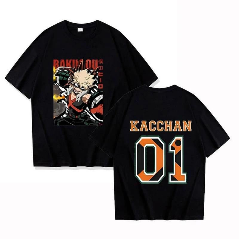 Hot Anime Bakugou Katsuki 01 Printing DRG Short - Adult & Kids T-Shirts, Sweatshirts & Hoodies apparel design preview 1