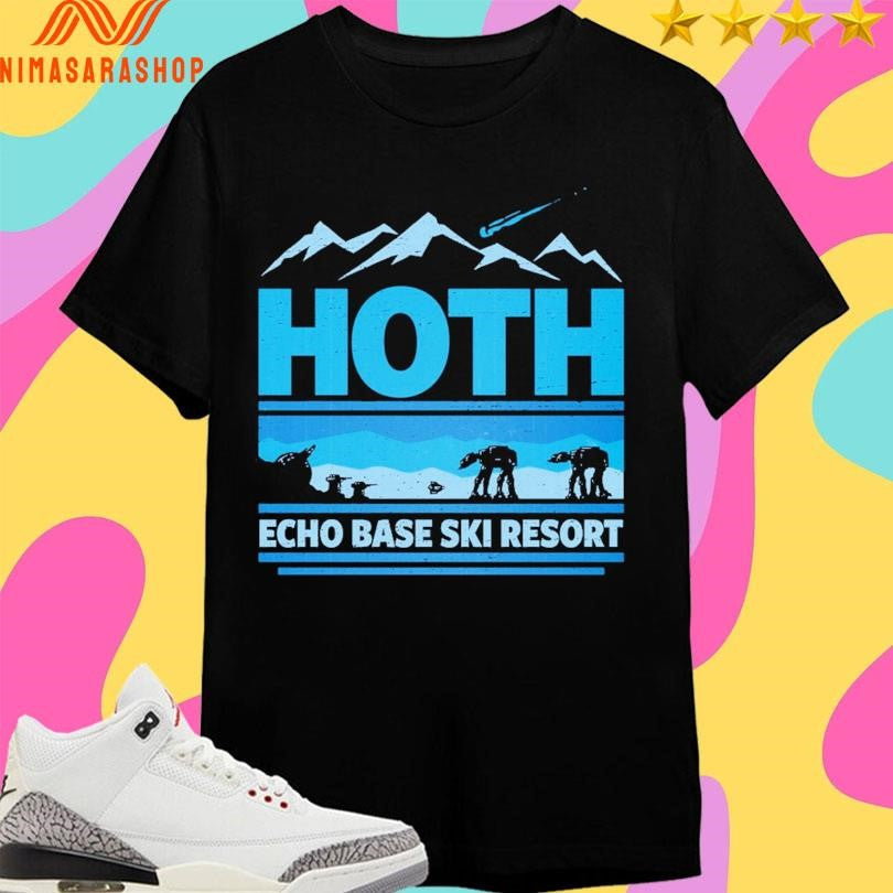Hoth Echo Base Ski Resort - Adult & Kids T-Shirts, Sweatshirts & Hoodies apparel design preview 1