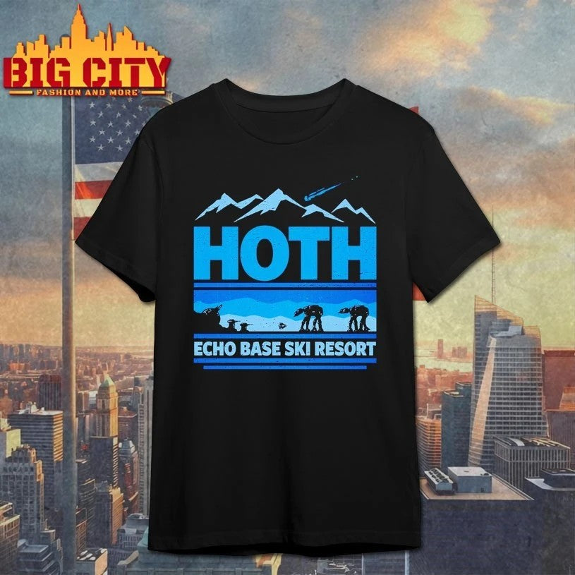 Hoth Echo Base Ski Resort - Adult & Kids T-Shirts, Sweatshirts & Hoodies apparel design preview 1