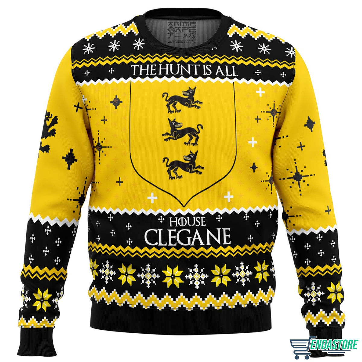 House Clegane 3D Ugly Christmas Sweater - Holiday Gift product image