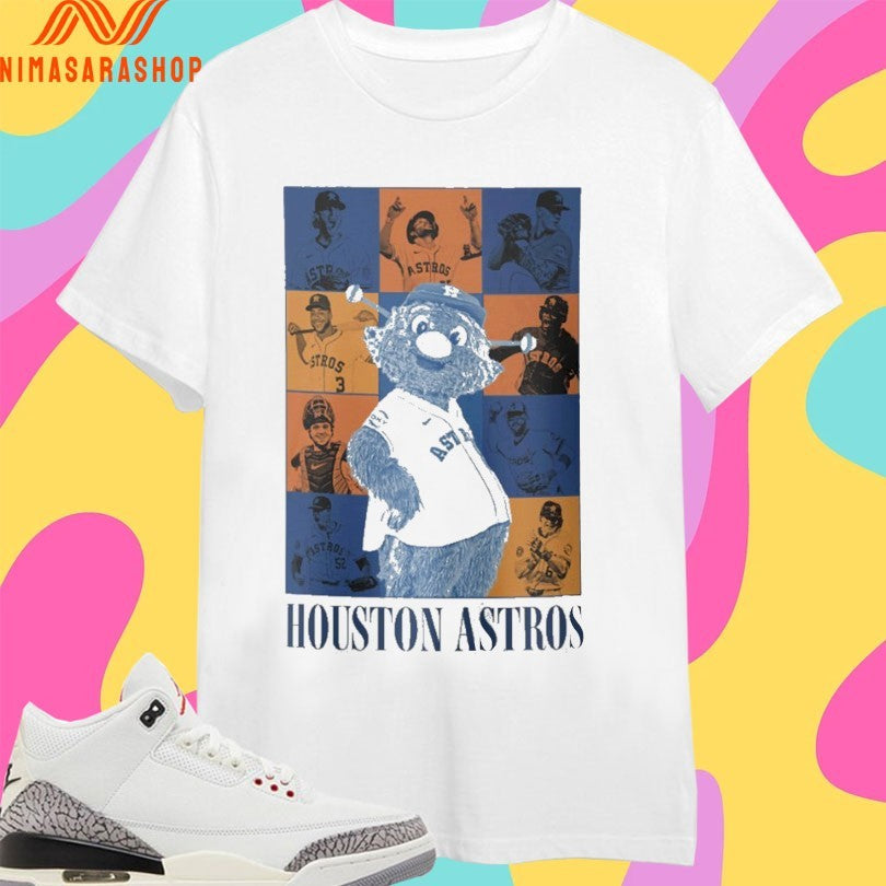 Houston Astros 2026 Mascot Orbit - Adult & Kids T-Shirts, Sweatshirts & Hoodies apparel design preview 1