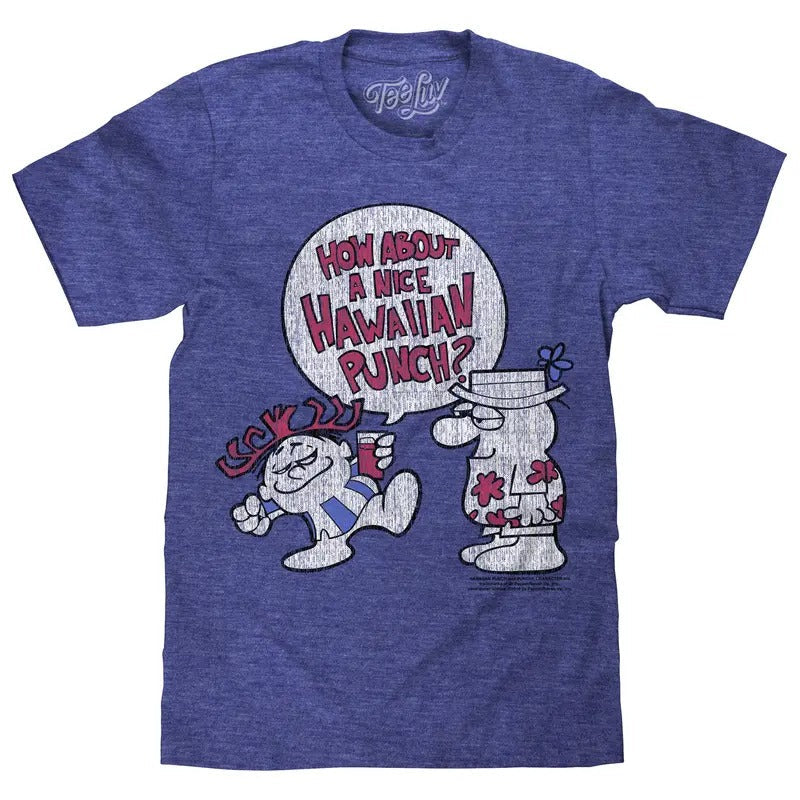 How About Nice Hawaiian Punch? Blue - Adult & Kids T-Shirts, Sweatshirts & Hoodies apparel design preview 1