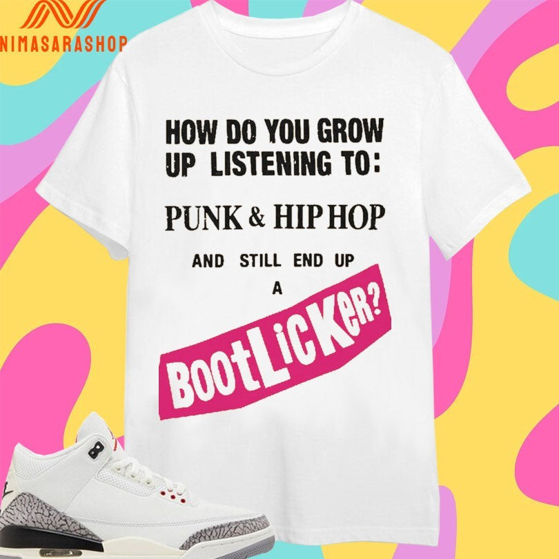How Do You Grow Up Listening To Punk And Hip Hop - Adult & Kids T-Shirts, Sweatshirts & Hoodies apparel design preview 1