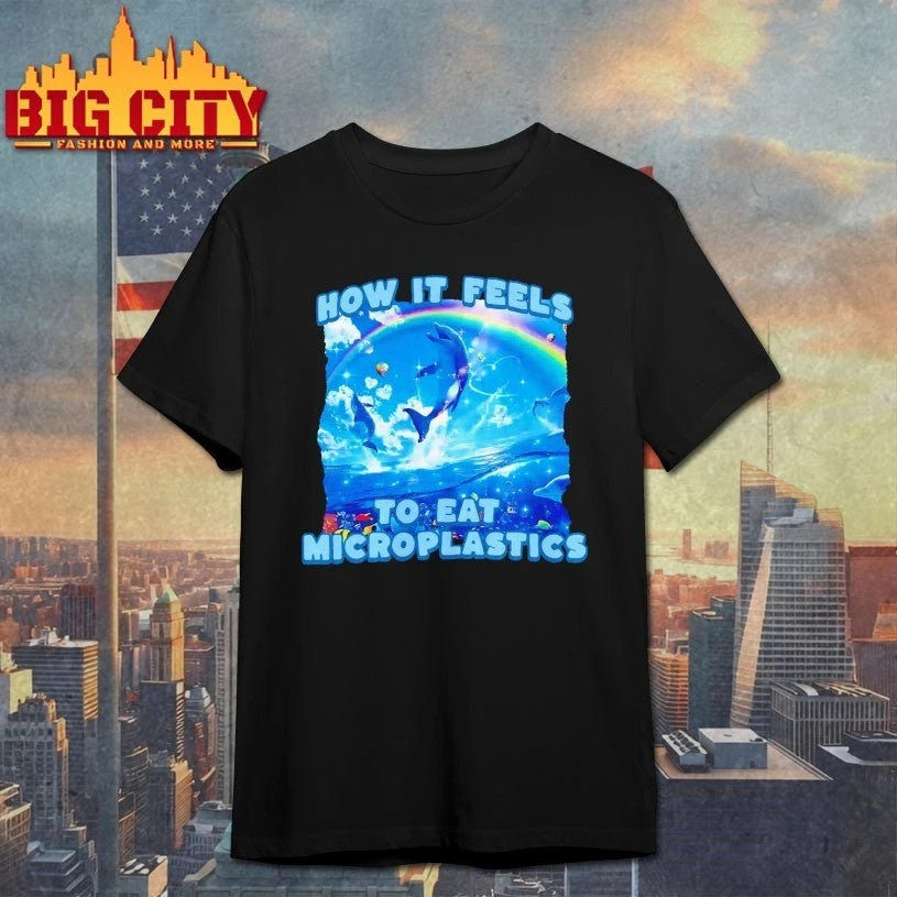 How It Feels To Eat Microplastics - Adult & Kids T-Shirts, Sweatshirts & Hoodies apparel design preview 1