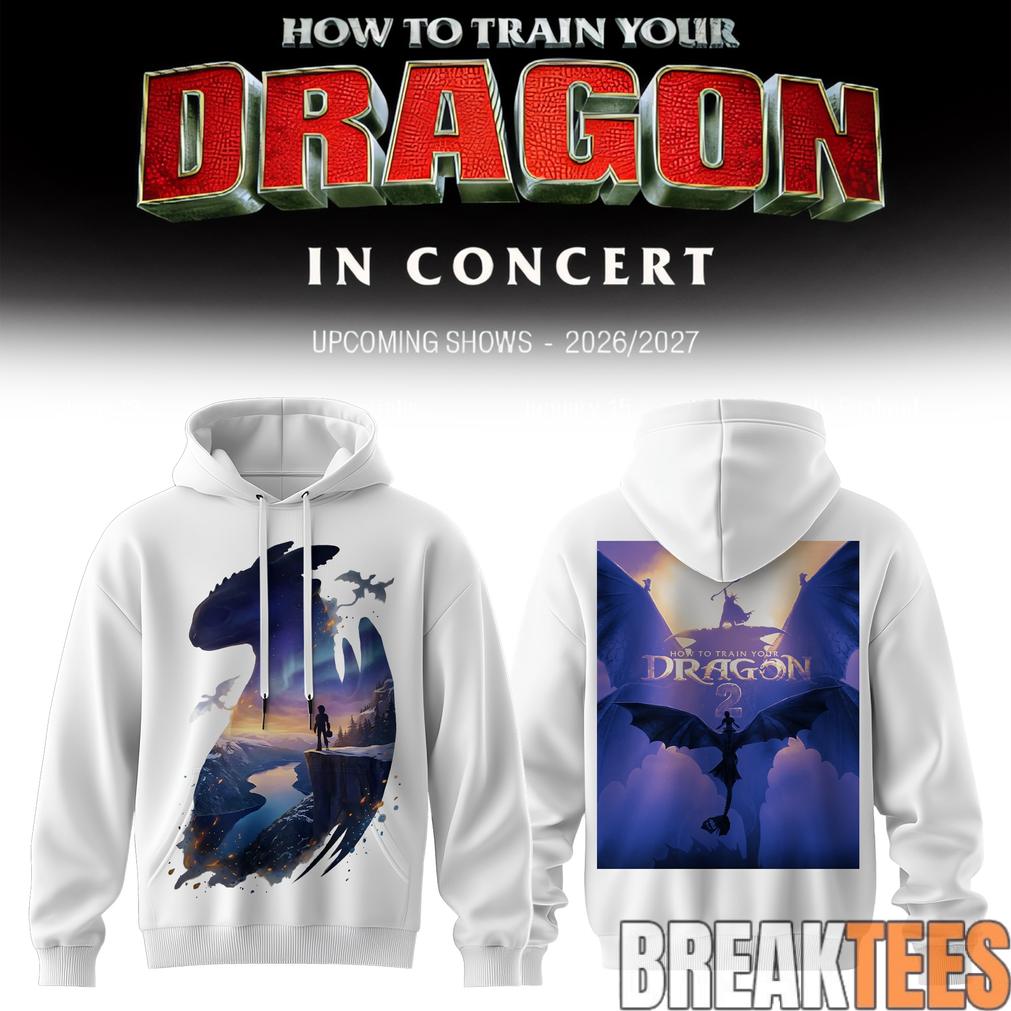 How To Train Your Dragon In Concert Special Edition - Adult & Kids T-Shirts, Sweatshirts & Hoodies apparel design preview 1