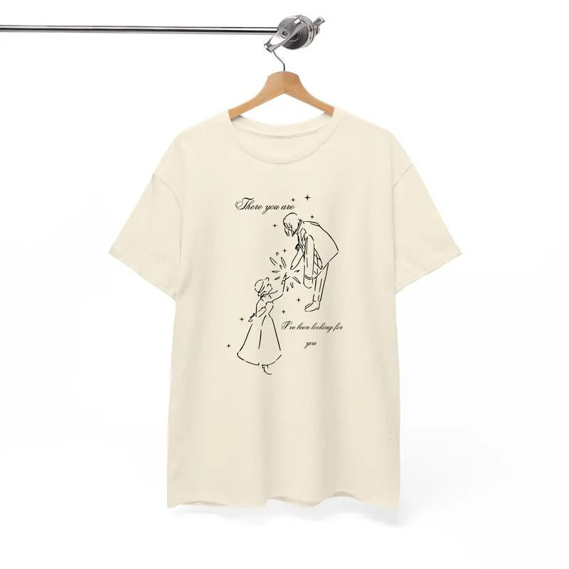 Howl Sophie Calcifer Anime Howls Moving Castle Cotton - Adult & Kids T-Shirts, Sweatshirts & Hoodies apparel design preview 1