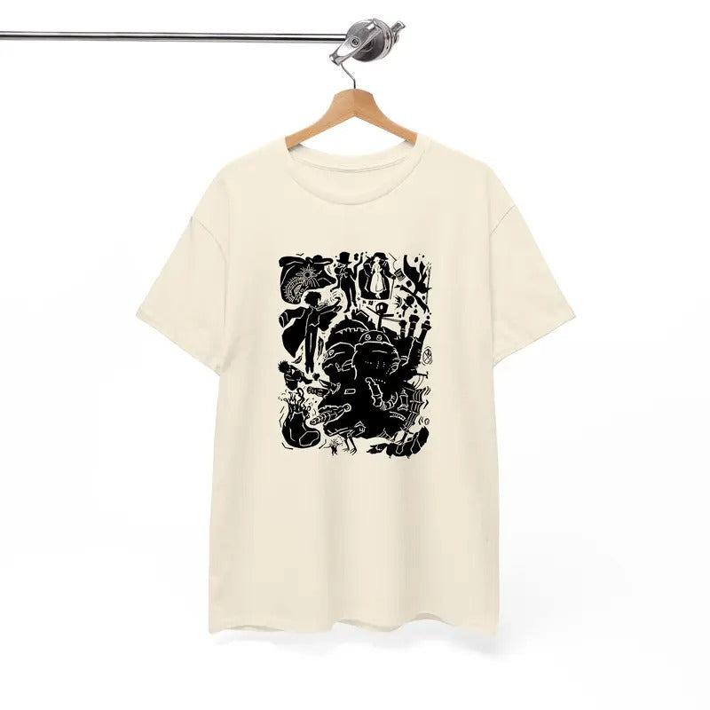 Howl'S Moving Castle Howl Sophie Anime Harajuku - Adult & Kids T-Shirts, Sweatshirts & Hoodies apparel design preview 1