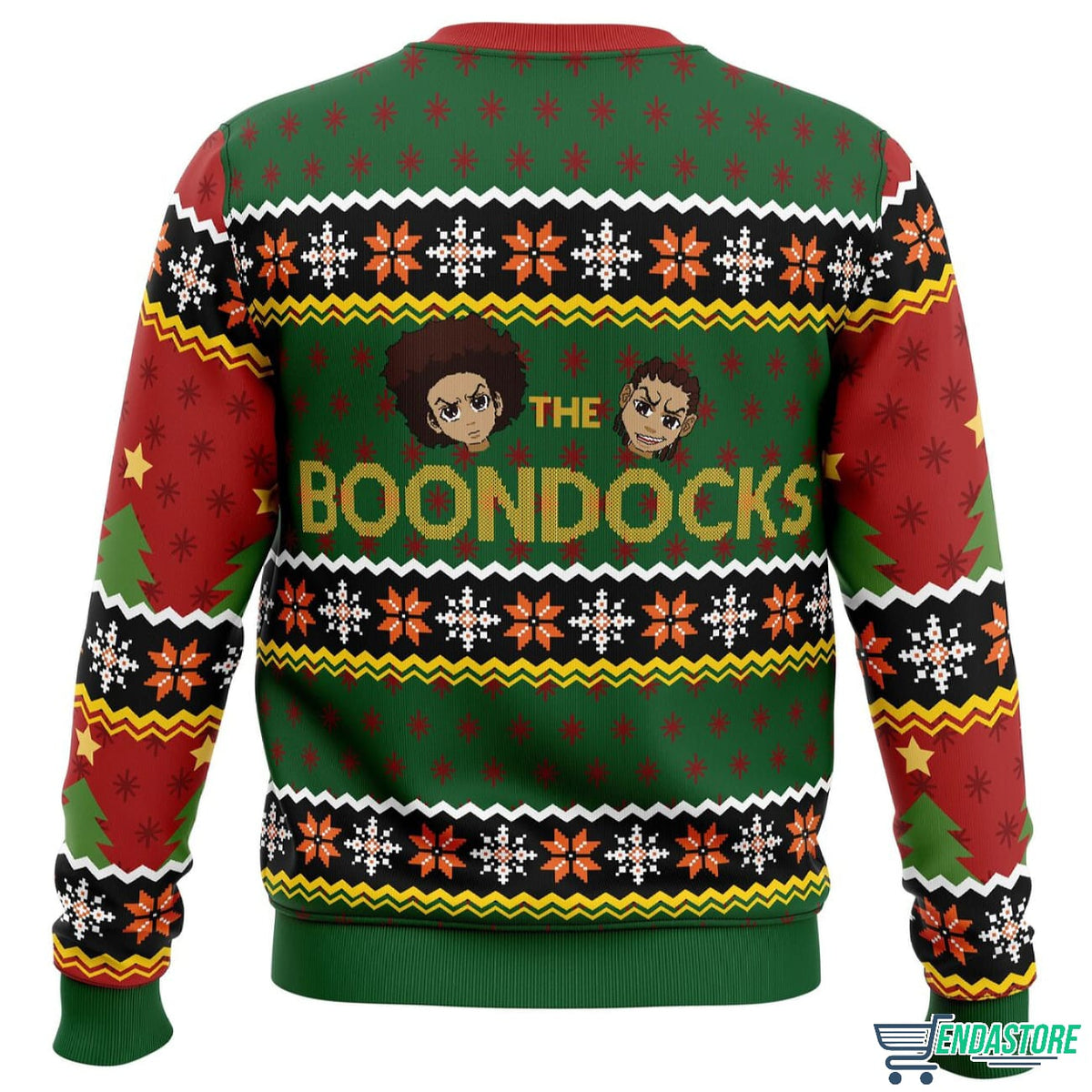 Huey Freeman The Boondocks 3D Ugly Christmas Sweater - Holiday Gift product image 2
