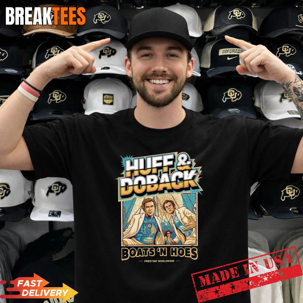 Huff and Doback Prestige Worldwide Boats N Hoes - Adult & Kids T-Shirts, Sweatshirts & Hoodies apparel design preview 1
