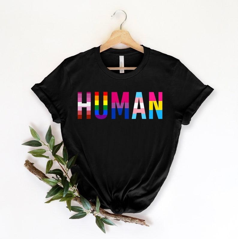 Human Rights Equality LGBTQ Pride Awareness Civil T - Adult & Kids T-Shirts, Sweatshirts & Hoodies apparel design preview 1