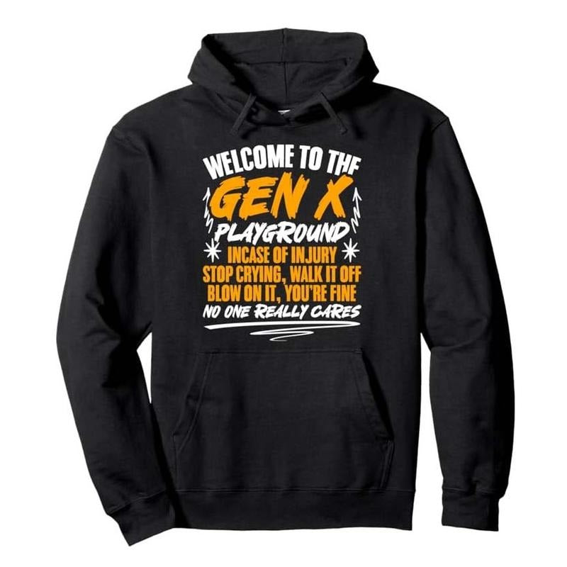 Humor Generation X Welcome Gen Funny Casual Street - Adult & Kids T-Shirts, Sweatshirts & Hoodies apparel design preview 1