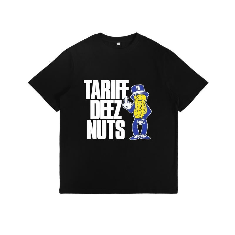 Humorous Anti Tariff Deez Nuts" Slogan Peanut - Adult & Kids T-Shirts, Sweatshirts & Hoodies apparel design preview 1