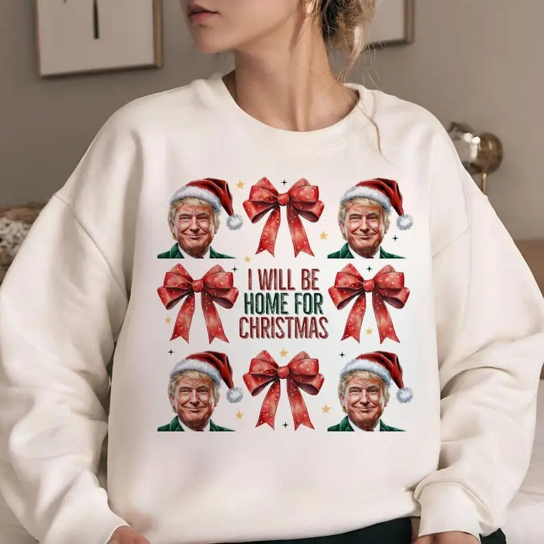 Humorous Trump Funny Sublimation Bow - Adult & Kids T-Shirts, Sweatshirts & Hoodies apparel design preview 1