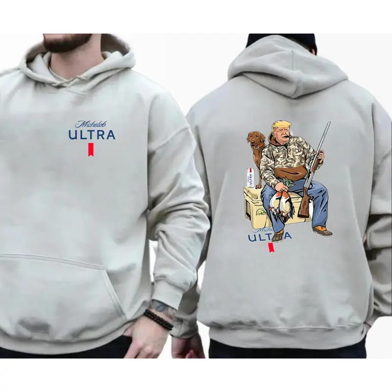 Hunter Trump Michelob Ultra Beer 2 Siders Your Hunt - Adult & Kids T-Shirts, Sweatshirts & Hoodies apparel design preview 1
