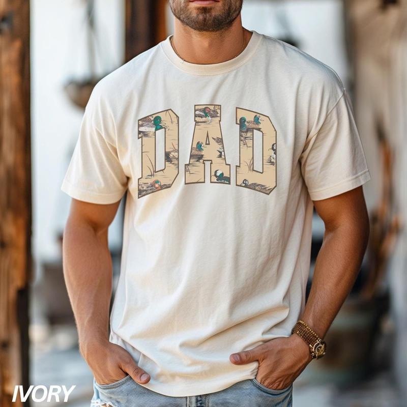 Hunting Dad Duck Hunters Camo Season Camping Outdoor - Adult & Kids T-Shirts, Sweatshirts & Hoodies apparel design preview 1