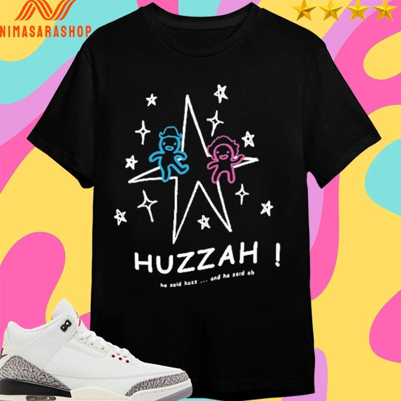 Huzzah He Said Huzz And Ah - Adult & Kids T-Shirts, Sweatshirts & Hoodies apparel design preview 1