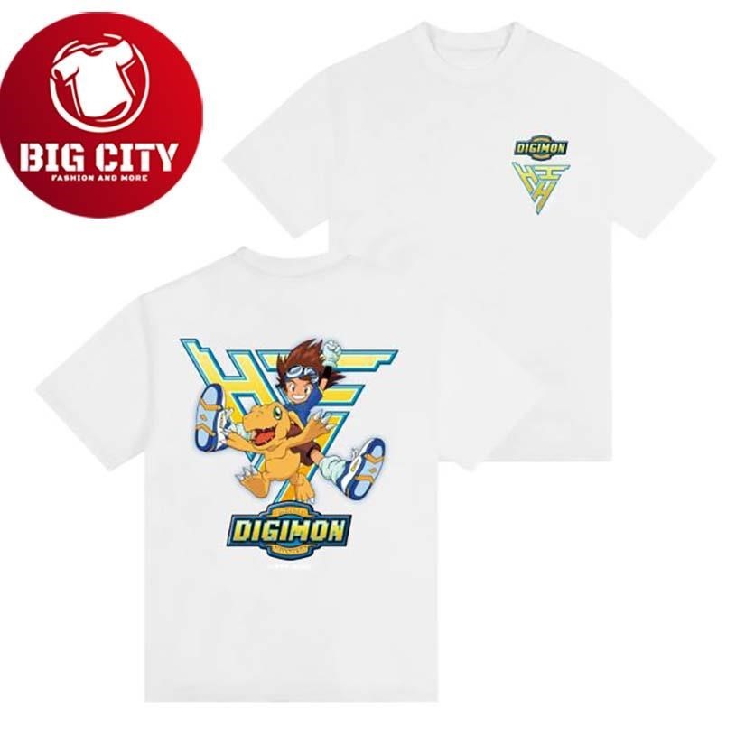 Hypland Digimon Logo Two Sided - Adult & Kids T-Shirts, Sweatshirts & Hoodies apparel design preview 1