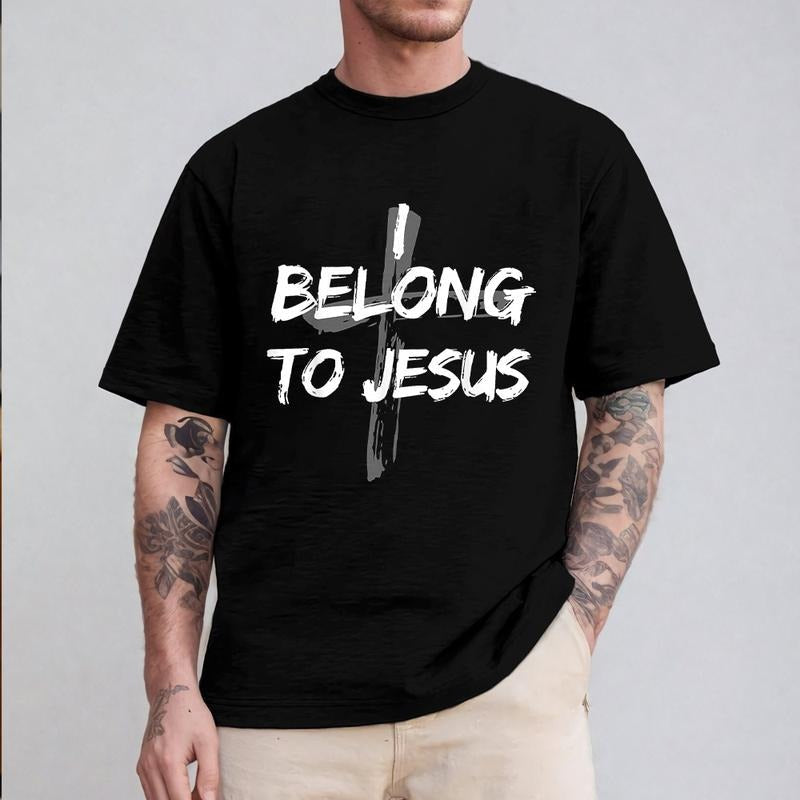 I Belong Jesus Pure Cotton Fabric Casual Streetstyle - Adult & Kids T-Shirts, Sweatshirts & Hoodies apparel design preview 1