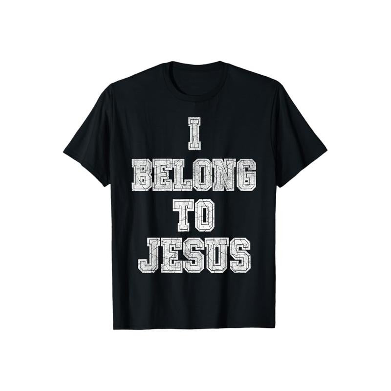 I Belong Jesus Casual Crew Neck Short Sleeve Tops - Adult & Kids T-Shirts, Sweatshirts & Hoodies apparel design preview 1