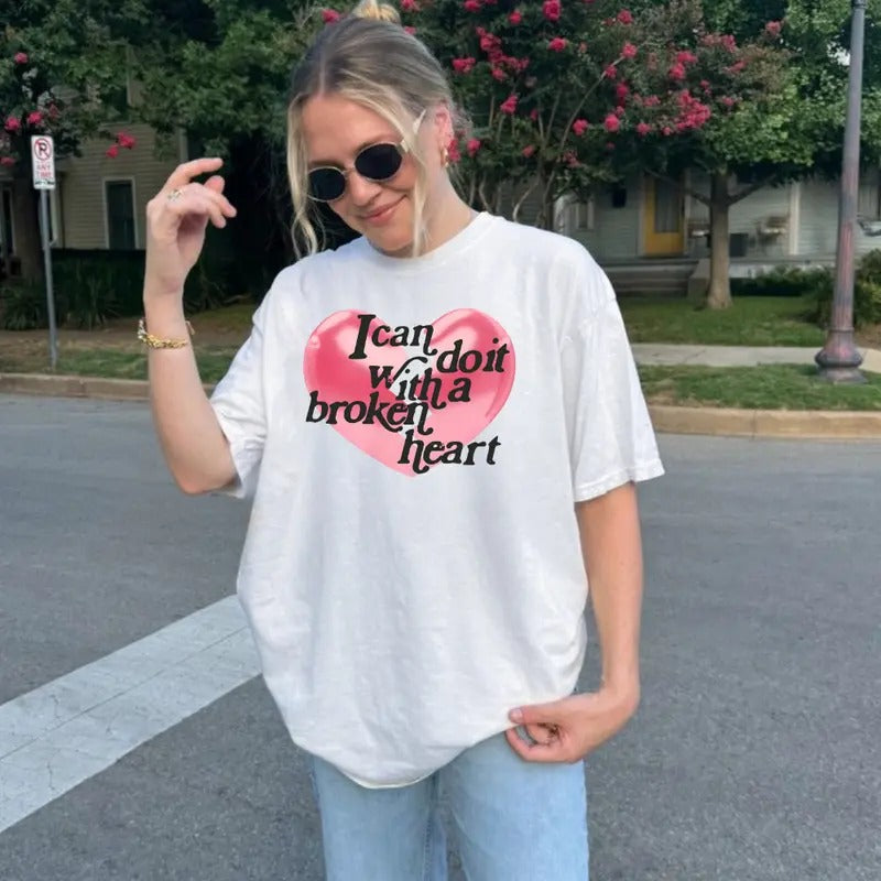 I Can Do Broken Heart Music Lover Fan Heavy Cotton - Adult & Kids T-Shirts, Sweatshirts & Hoodies apparel design preview 1