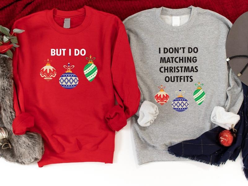 I Don'T Do Matching Outfits But Couples Wife Husband - Adult & Kids T-Shirts, Sweatshirts & Hoodies apparel design preview 1