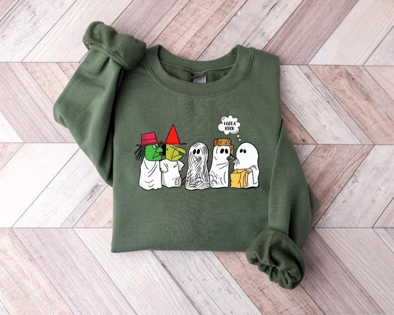 I Got Rock Halloween Meme Funny Ghost Spooky Season - Adult & Kids T-Shirts, Sweatshirts & Hoodies apparel design preview 1