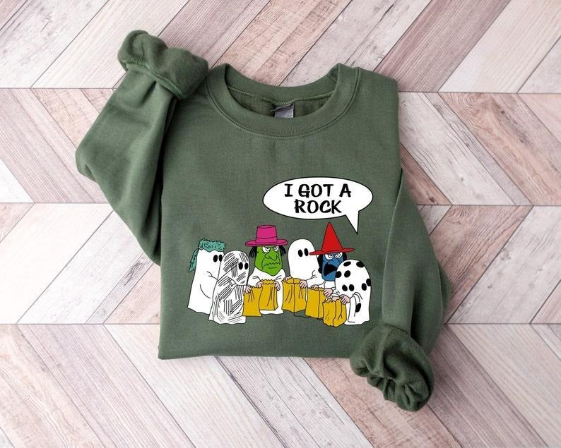 I Got Rock Trick Treat Halloween Ghost Spooky - Adult & Kids T-Shirts, Sweatshirts & Hoodies apparel design preview 1