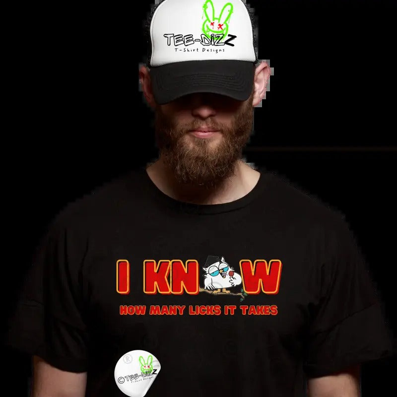 I Know How Many Licks Takes Funny Casual Top Menswear - Adult & Kids T-Shirts, Sweatshirts & Hoodies apparel design preview 1