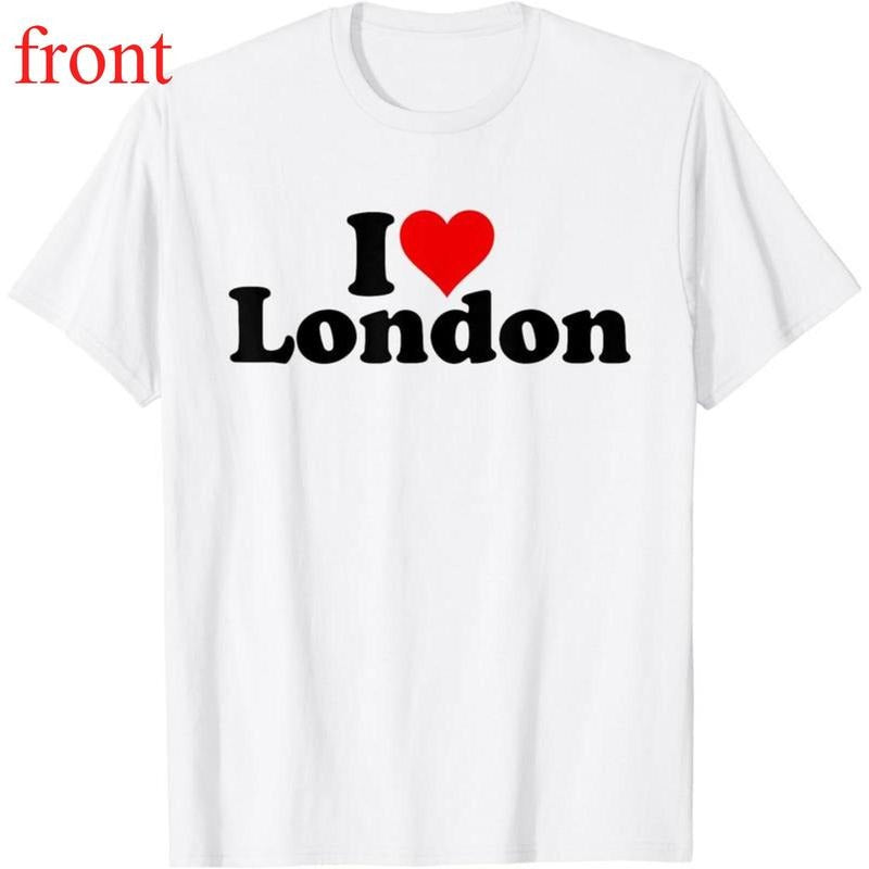 I LOVE HEART LONDON ENGLAND Cotton - Adult & Kids T-Shirts, Sweatshirts & Hoodies apparel design preview 1