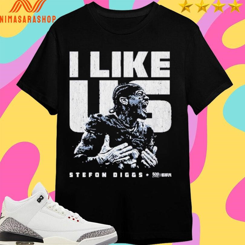 I Like Us Stefon Diggs New England 2026 - Adult & Kids T-Shirts, Sweatshirts & Hoodies apparel design preview 1