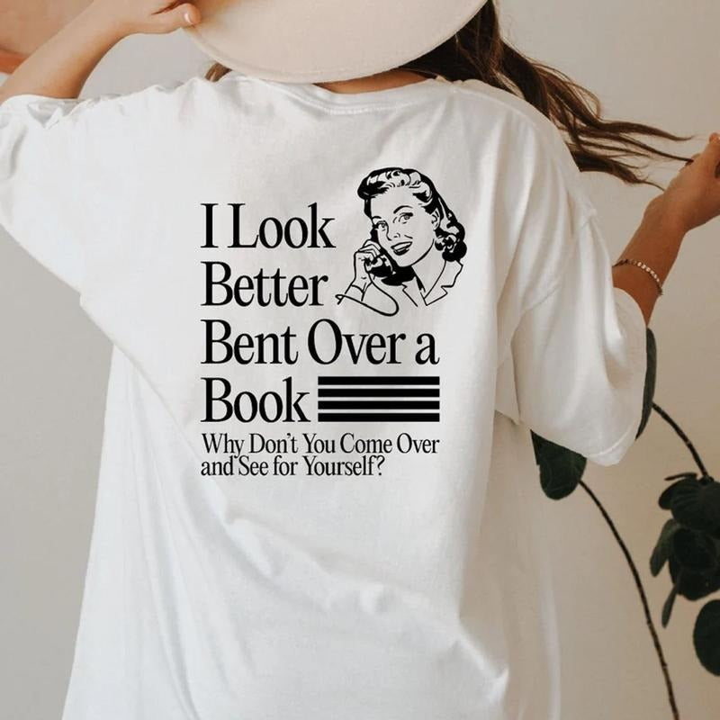 I Better Bent Over Book Funny Lover Retro Bookish - Adult & Kids T-Shirts, Sweatshirts & Hoodies apparel design preview 1