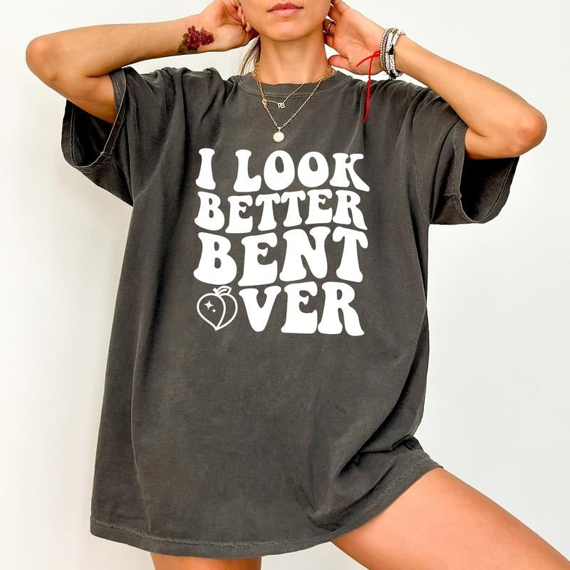 I Better Comfort Colors Retro Wavy Bent Over Unhinged - Adult & Kids T-Shirts, Sweatshirts & Hoodies apparel design preview 1