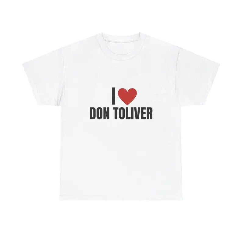 I Love Don Toliver Heavy Rap Music Him Her Menswear - Adult & Kids T-Shirts, Sweatshirts & Hoodies apparel design preview 1