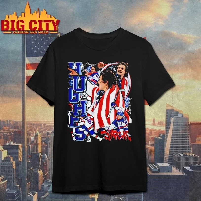 I Love Jack Hughes graphic - Adult & Kids T-Shirts, Sweatshirts & Hoodies apparel design preview 1
