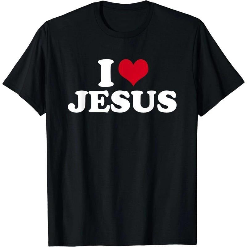 I Love Jesus Heart - Adult & Kids T-Shirts, Sweatshirts & Hoodies apparel design preview 1