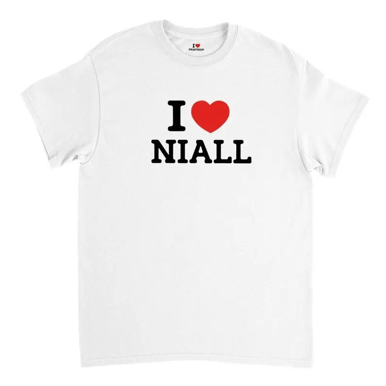 I Love Niall Horan Couple Lover Trending Him - Adult & Kids T-Shirts, Sweatshirts & Hoodies apparel design preview 1