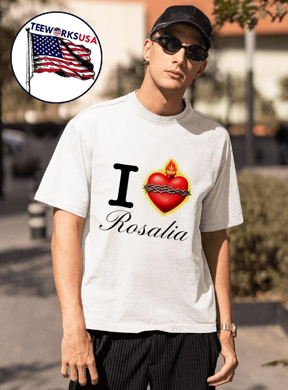 I Love Rosalia - Adult & Kids T-Shirts, Sweatshirts & Hoodies apparel design preview 1