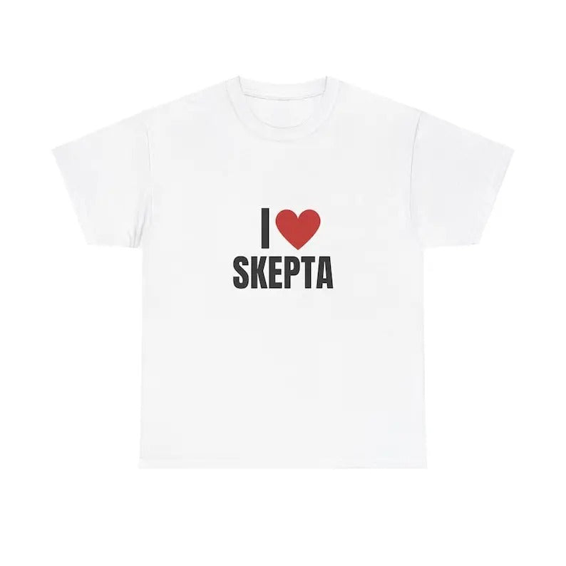 I Love Skepta Heavy Him Her Menswear Cotton Classic - Adult & Kids T-Shirts, Sweatshirts & Hoodies apparel design preview 1