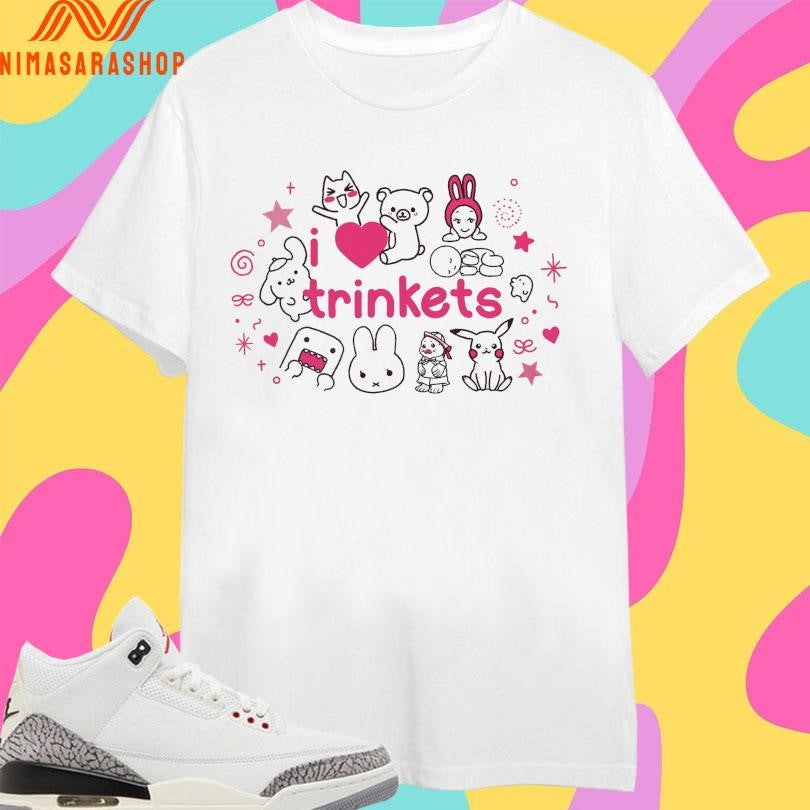 I Love Trinkets Mowbit - Adult & Kids T-Shirts, Sweatshirts & Hoodies apparel design preview 1