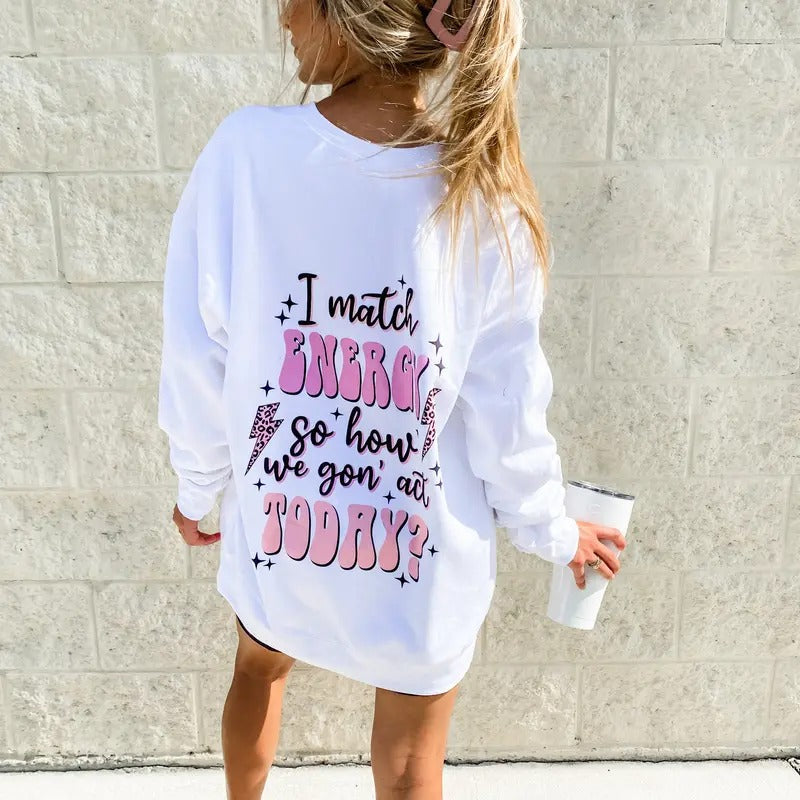 I Match Energy - Adult & Kids T-Shirts, Sweatshirts & Hoodies apparel design preview 1