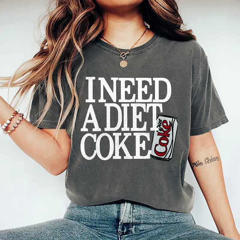 I Need Diet Coke Bottles Lover Funny Soda - Adult & Kids T-Shirts, Sweatshirts & Hoodies apparel design preview 1