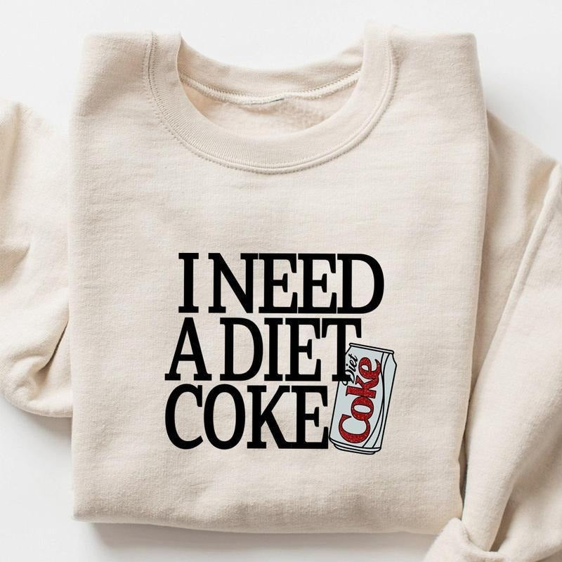 I Need Diet Coke Soda Lover Valentines - Adult & Kids T-Shirts, Sweatshirts & Hoodies apparel design preview 1