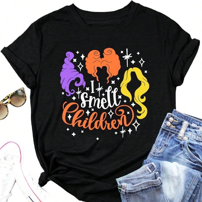I Smell Children Halloween Sanderson Fall Short - Adult & Kids T-Shirts, Sweatshirts & Hoodies apparel design preview 1