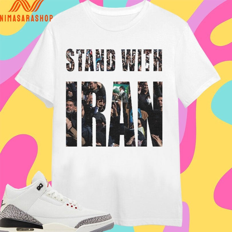 I Stand With Iran 2026 - Adult & Kids T-Shirts, Sweatshirts & Hoodies apparel design preview 1